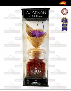special gift with saffron and flower