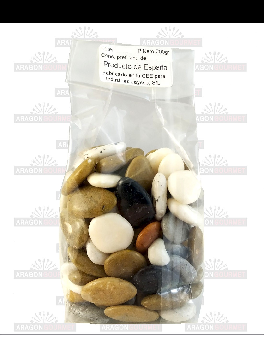 Autonomía Desviación Pólvora Piedras de Rio (Caramelos típicos de Aragón) en bolsa