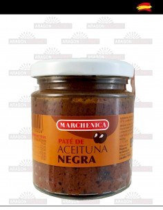 Pâté d'olives noires 220g
