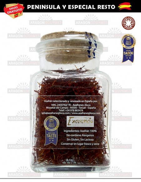 azafrán del jiloca lado derecho bote grande