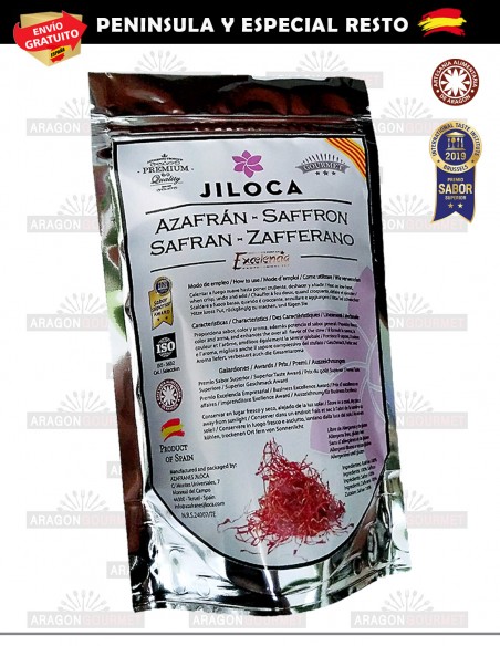 Azafran en bolsa de aluminio