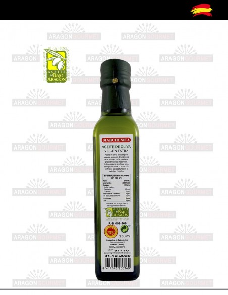 características aceite virgen extra 25