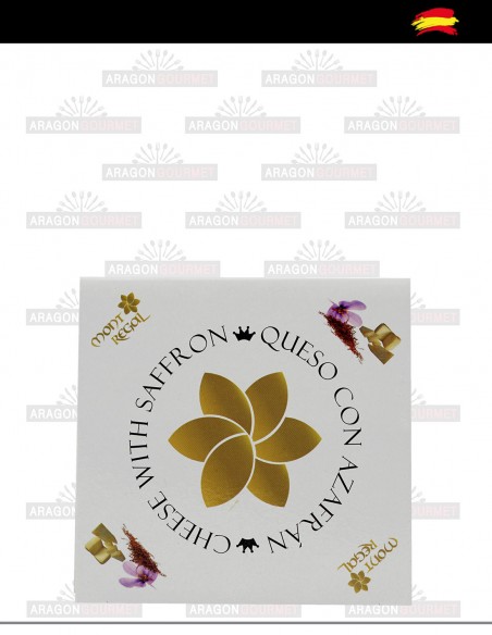 gourmet box for cheese with saffron