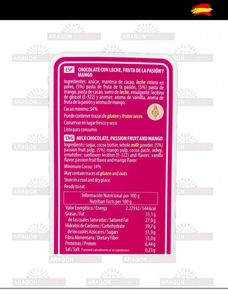 chocolate con mango