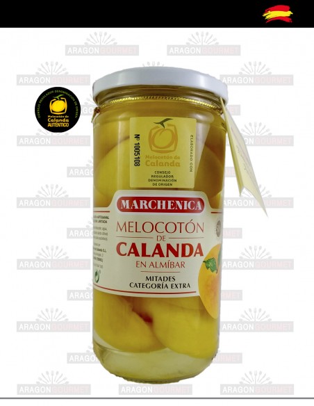 Pêche de Calanda au Sirop