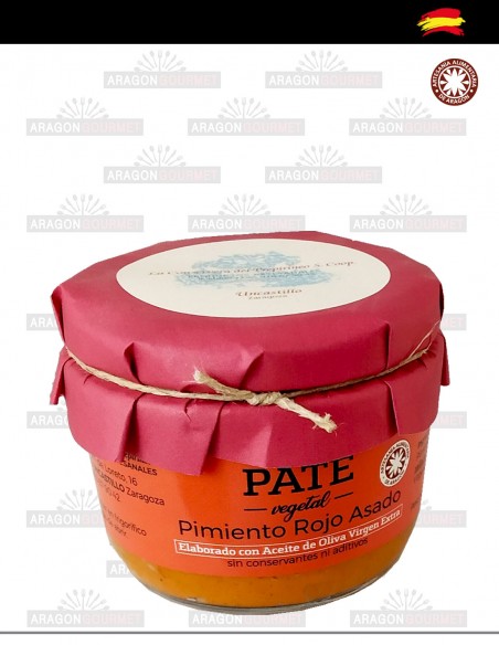 pâté de légumes au poivron rouge