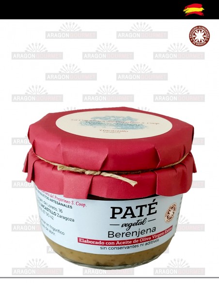 pate vegetal de berenjena