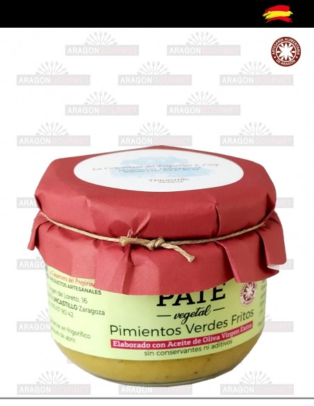 Pâté de légumes au poivron vert frit