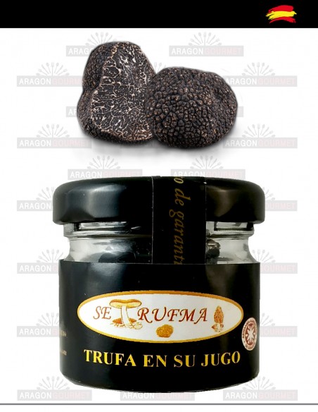 Black truffle in its juice