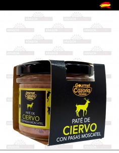 Pâté de chevreuil aux raisins de muscat