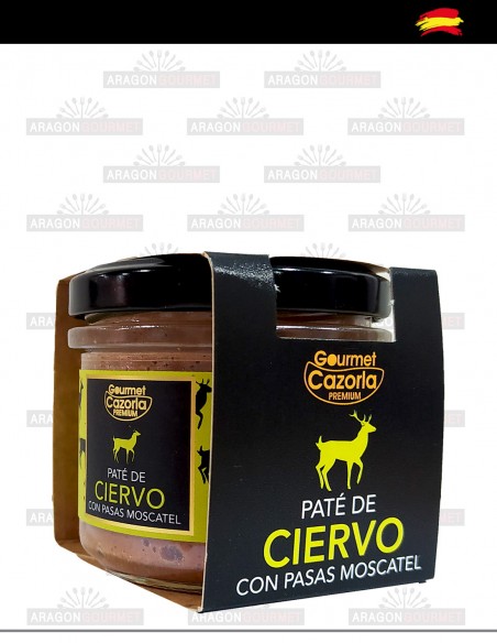 Pâté de chevreuil aux raisins de muscat