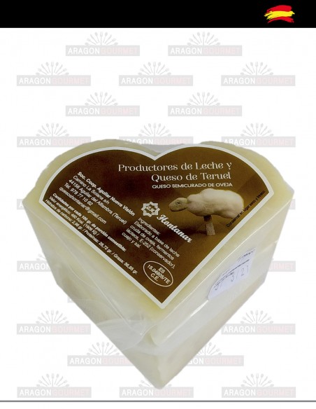 Teruel Cheese Wedge Semi heart