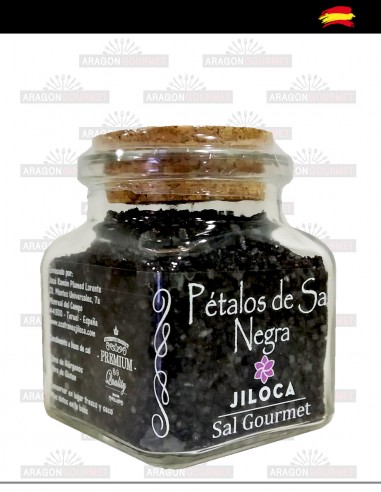 Sal negra en escamas