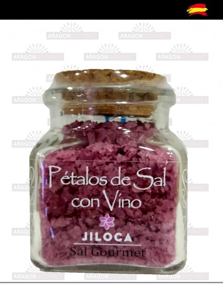 sel de printemps avec du vin