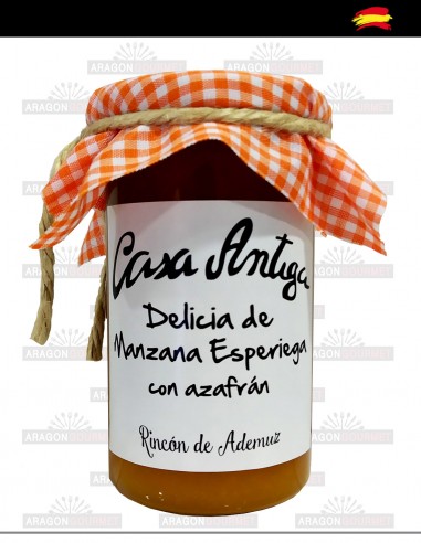 Compota de Manzana con Azafrán