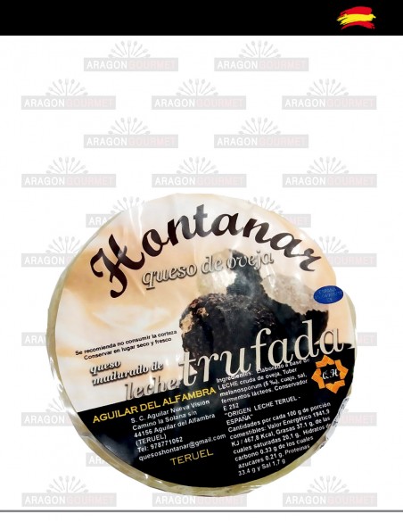 Queso trufa teruel