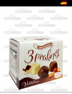 Pralines trois chocolats 75g