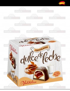 Lait chocolat fourré de doux de lait