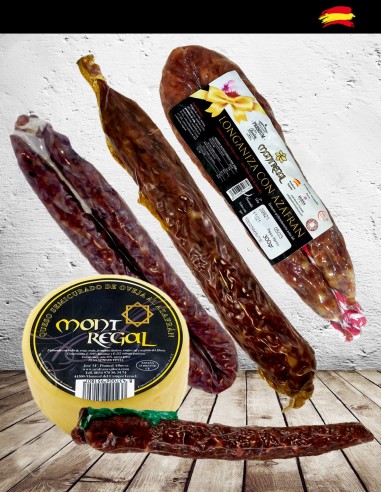 Lote de embutidos y queso