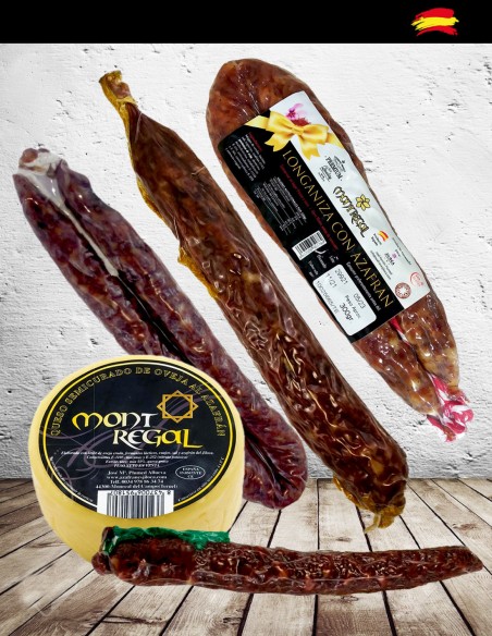 Lote de embutidos y queso