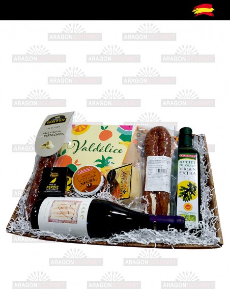 Cesta Regalo selección sibarita de frente