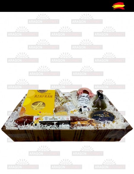 Cesta Detalle "Azafrán"