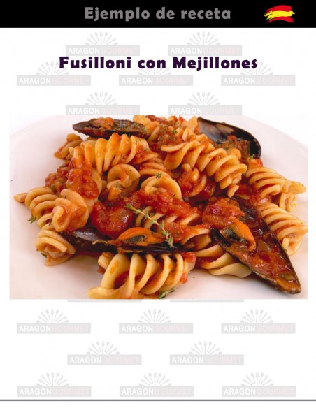 pasta con mejillones