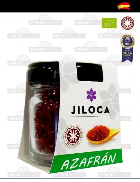 monreal saffron from the organic field crystal right side