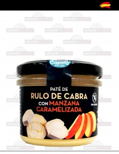 Pâté roulé de chèvre aux pommes caramélisées