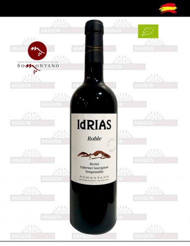 vino Idrias Roble Ecológico