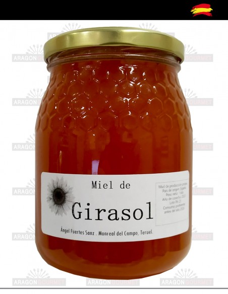 Miel de tournesol de Monreal 1kg