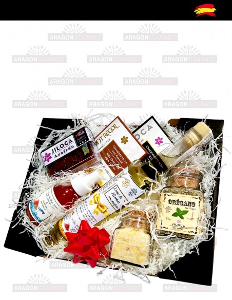 Cesta Delicatessen Azafrán protagonista