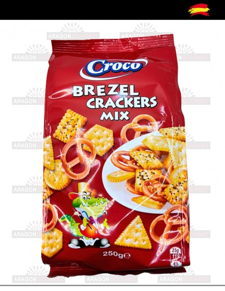 Galletitas Saladas Croco Brezel