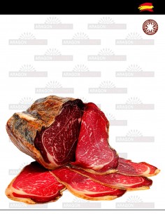 cecina fileteada y maza