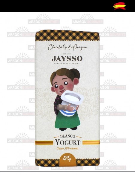 Chocolat blanc au yaourt