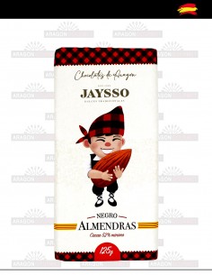 Chocolat noir aux amandes