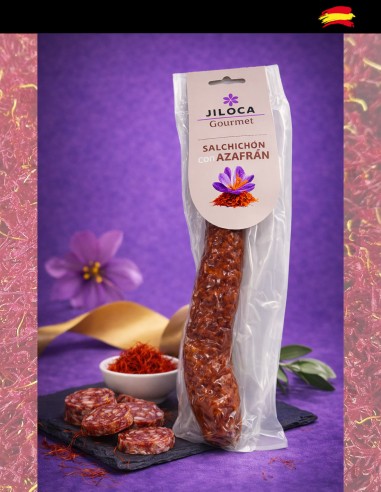 Salami au safran affiné