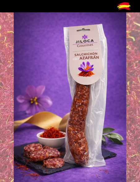 Salami au safran affiné