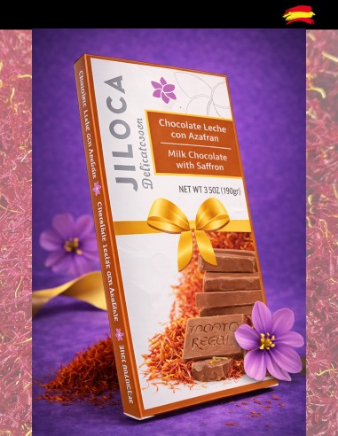 Milk Chocolate with Saffron