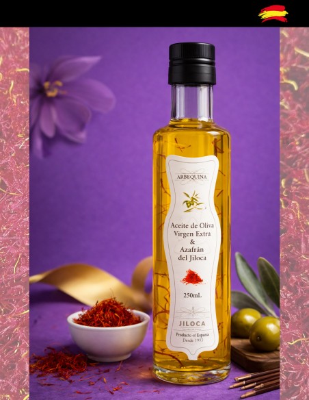 Huile d'olive au safran de Jiloca (photo de couverture)