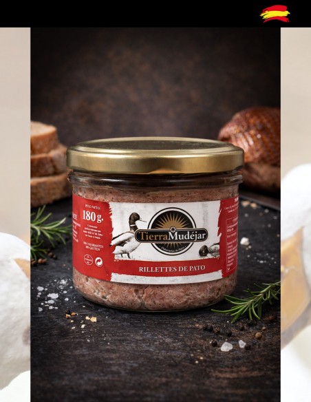 Image de couverture des rillettes de canard 180 g