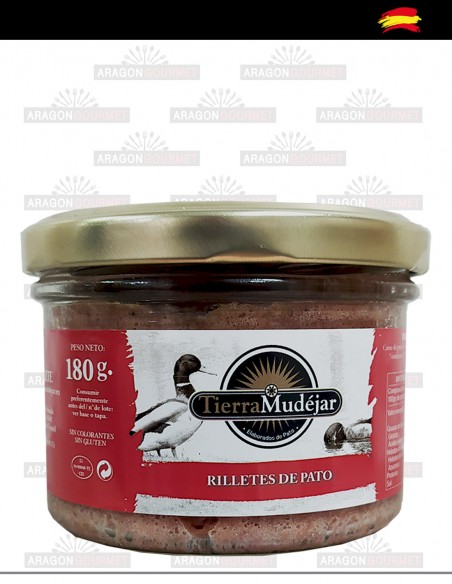 Rilletes de pato 180