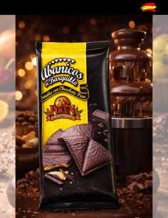 abanicos de chocolate