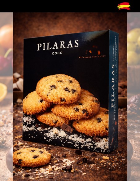 Biscuits piliers à la noix de coco