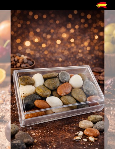 Chewable river stones cover