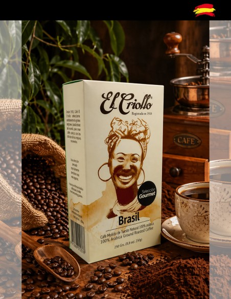 Café brésilien moulu