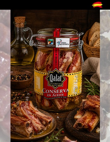 Boîte de conserve de côtes levées