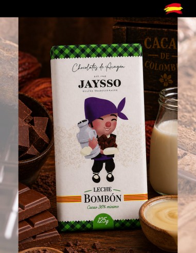 Chocolate leche bombon portada