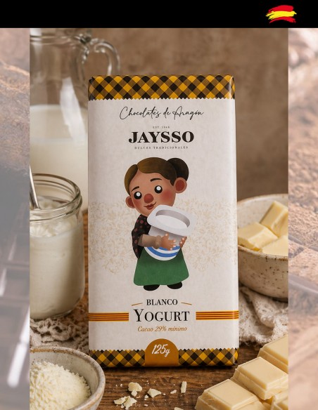 White Chocolate with Yogurt cover