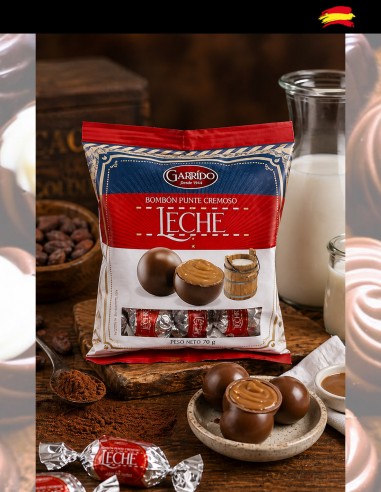 Bonbons au chocolat au lait crémeux